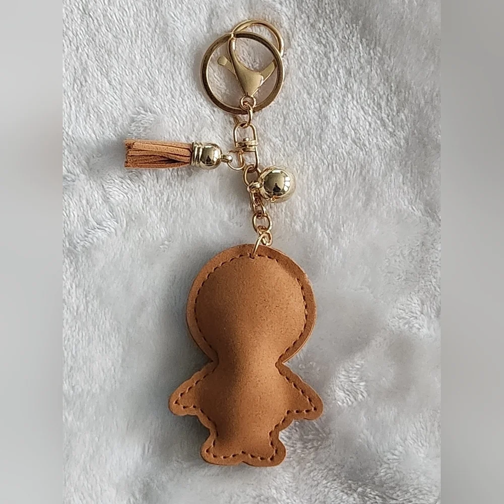 Astronaut Rhinestone Keychain Bag Charm